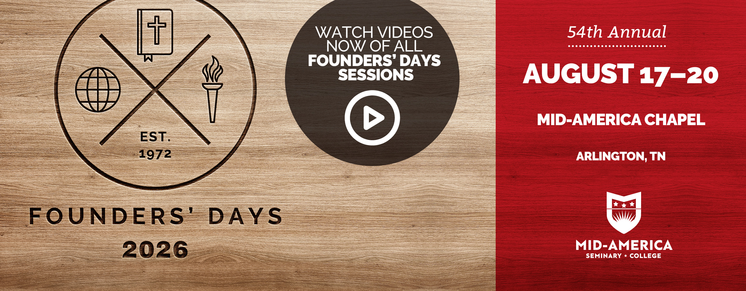 Watch Founders' Days videos